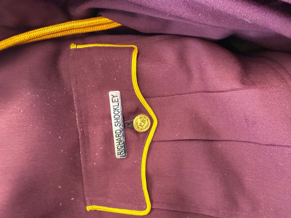 Richard Shockley's parade uniform