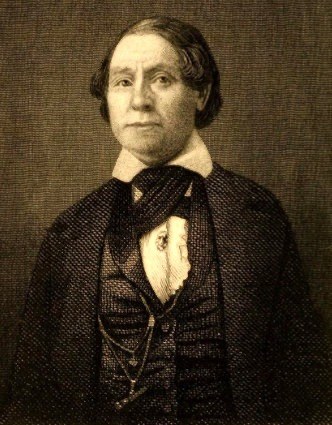 Engraved portrait of John Lofland, the Bard of Milford, in a dark coat and cravat